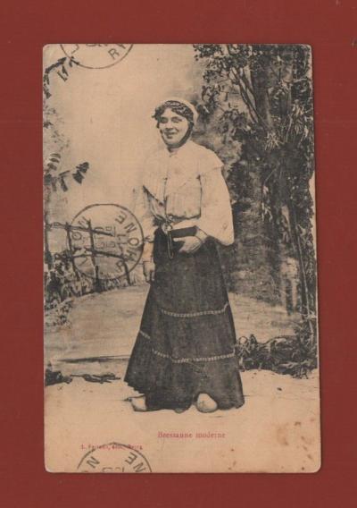 Bressane Moderne Postcard   D5602 (Ain 01) 1910s Folklore Costume