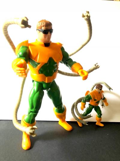 DOCTEUR OCTOPUS 2 FIGURINES TOY BIZ 1994