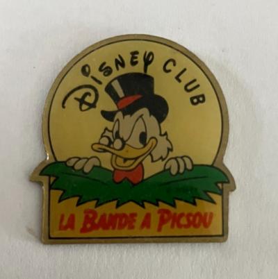 19   Pin's SCROOGE MC DUCK  DISNEY CLUB LA BANDE A PICSOU
