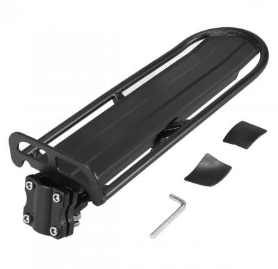 Porte Bagage V�lo Arri�re Aluminium R�tractable Support Sacoche Universel Noir