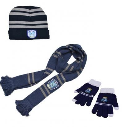 Harry Potter Christmas Set With Hat Scarf And Winter Gloves Cosplay Cap