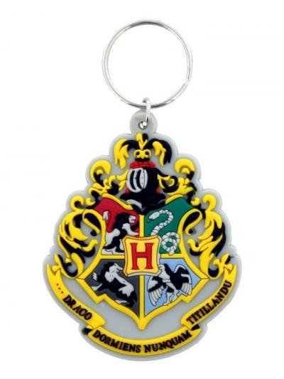 Harry Potter porte cl�s Blason de Poudlard PVC  | keychain 38453