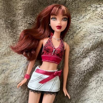 Poup�e Barbie Chelsea   My scene   Rebel Style   Mattel