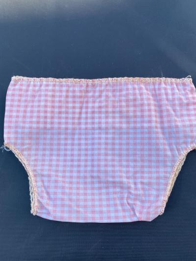 ANCIENNE CULOTTE PLASTIQUE A COUCHE D'ORIGINE TROUSSEAU DE  POUPEE TINNIE RAYNAL