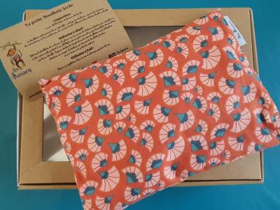 Bouillotte s�che d�houssable Coton Et Grain� De Lin Bio
