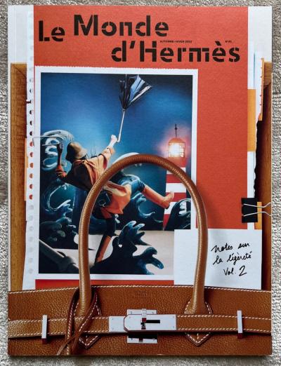 Magazine LE MONDE D'HERM�S, automne hiver 2022 n�81, �dition fran�aise
