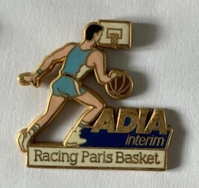 15   Pin's BASKET RACING PARIS   ADIA INTERIM   COURTOIS