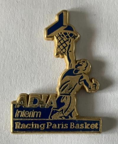 13   Pin's BASKET RACING PARIS   ADIA INTERIM   ARTHUS BERTRAND
