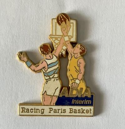 12   Pin's BASKET RACING PARIS   ADIA INTERIM   ARTHUS BERTRAND
