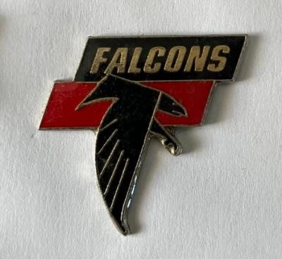 12   Pin's FOOTBALL U.S.A  NFL  EMBLEME DES ATLANTA FALCONS 30 mm x 30 mm