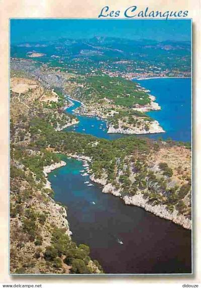 Carte Postale   13   Cassis   Calanque de Port Pin   Calanque de Port Miou   Vue