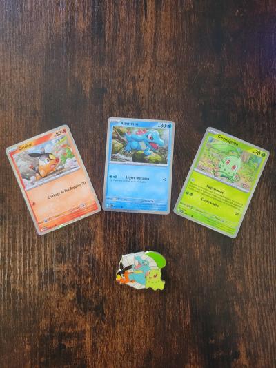 Cartes Pok�mon Gruikui Germignon Kaiminus Promo   Pin s ME2.5 H�ros Transcendant