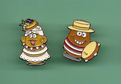 2 PIN'S McDonald's