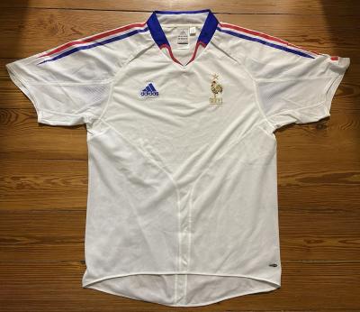 Maillot �quipe de France de Football ext�rieur saison 2003 2004 Adidas