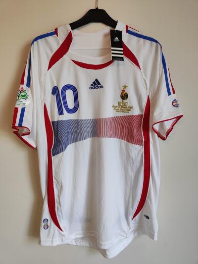 Maillot Replica �quipe de France 2006   Zidane n�10   Taille XL