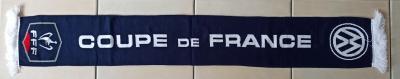 �charpe Football Coupe de France. Volkswagen. scarf sciarpa Neuve