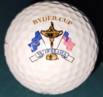 balle de golf Ryder Cup 1997   Valderrama
