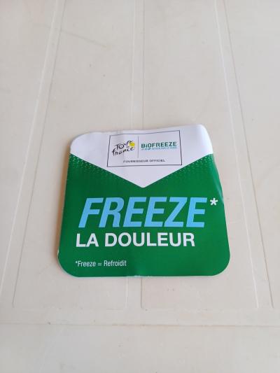 GEL FROID BIOFREEZE GOODIES COLLECTOR CARAVANE DU TOUR DE FRANCE 2025