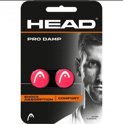 2 Antivibrations HEAD Pro Damp Pour Raquettes De Tennis PINK