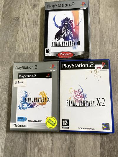 Lot Jeu Collection Final Fantasy X   Final Fantasy XII. X 2   Final Fantasy