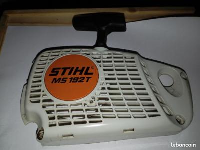 TRONCONNEUSE STIHL 192 T LANCEUR ET CARTER DE CHAINE