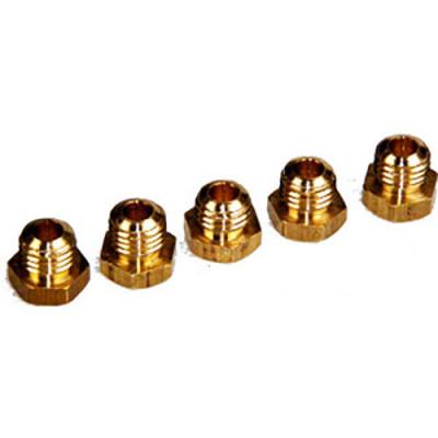 JEU 5 INJECTEURS DE GAZ BUTANE D.8 MM pour CUISINIERE   22207