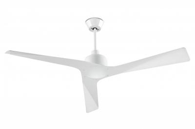 Ventilateur de plafond moderne avec t�l�commande MOGAN Blanc 132 cm