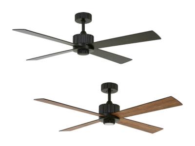 Ventilateur de plafond avec LED et t�l�commande Newport Noir 137 cm basse conso