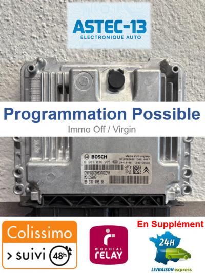 ENGINE CALCULATOR MD1CS003 0281036205 Bosch Per Peugeot Citroen 1.5 BlueHDI