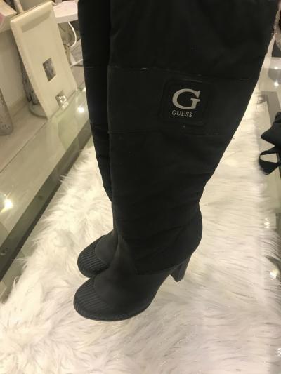 Gro�artig Stiefel GUESS Schwarze Gr��e 35 Anlass  legung 2 Gleichzeitig Sehr Gut