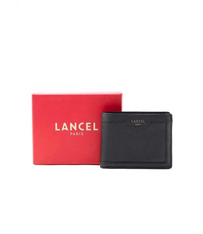 Portefeuille en cuir noir LANCEL neuf