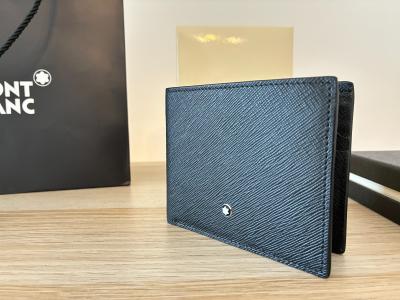 Portefeuille MontBlanc 6cc en Cuir Sartorial, 100% NEUF ! MB130315
