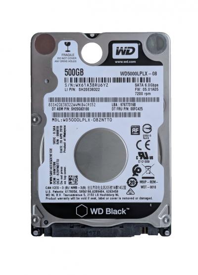 Disque dur 500Go avec Windows XP Pro 64bit en Fran�ais