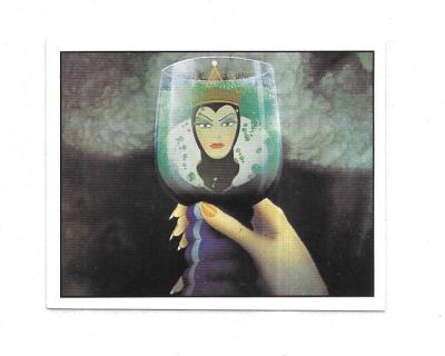 AUTOCOLLANT PANINI   BLANCHE NEIGE N� 127 : WALT DISNEY - STICKERS IMAGE ALBUM