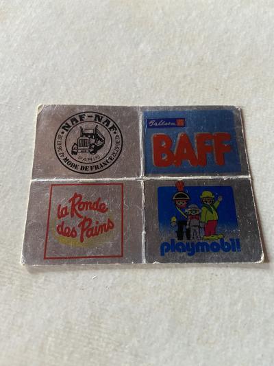 IMAGE PANINI STICKER AUTOCOLLANT VIGNETTE PUB ALBUM TF1 1988 LUDOTEL BRILLANTE