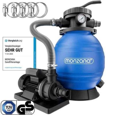 Pompe Piscine Filtre � Sable Syst�me de Filtration Nettoyage 7 Fonctions Eau 35m