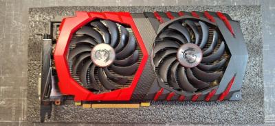Carte graphique MSI GeForce GTX 1060 Gaming X 6G, m�moire 6 Go GDDR5.