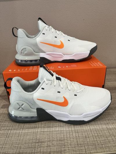 Basket Nike Air Max Alpha Trainer Homme Blanc Orange Taille 46