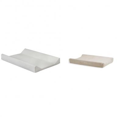 Matelas � Langer   Blanc & Housse de Matelas � Langer en Tissu �ponge