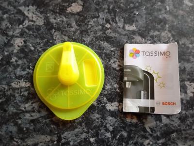 BOSCH 00621101 Disque JAUNE de nettoyage pour cafetiere tassimo tdisc t disc