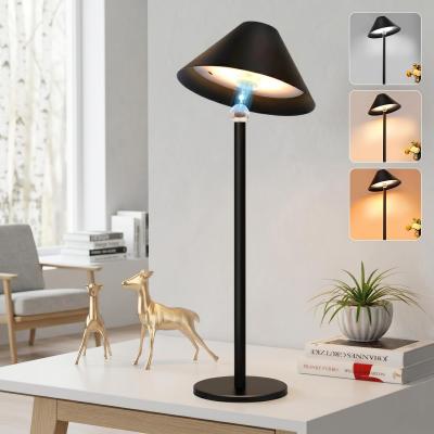 Lampe de Table LED Sans Fil, Lampe de Bureau avec Design Magn�tique Pivotant