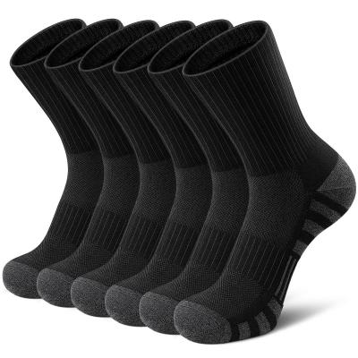 Lot de 6 paires de chaussettes de sport rembourr�es et respirantes pour homme