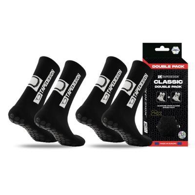 Lot de 2 paires de chaussettes classiques antid�rapantes pour le football