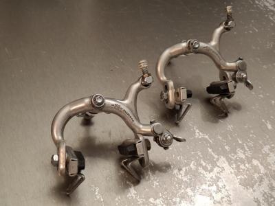 Paire �triers de Freins SHIMANO BR S105 Golden Arrow Vintage Brake Caliper N394