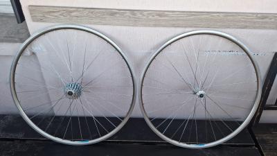 Paire de Roues RIGIDA Ultimate Power 700C Campagnolo 36H Vintage Champagne N462