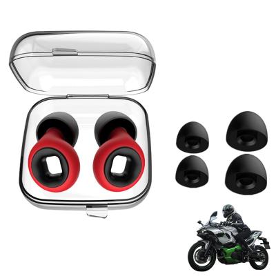 Lot de 2 paires de bouchons d'oreilles de moto pour concerts et festivals