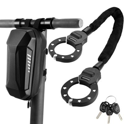 Antivol Trotinette Electrique, 6mm Cha�nes, 93cm Robuste Antivol Chaine Velo
