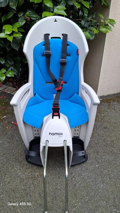 Si�ge v�lo enfant Hamax Smiley   Attache cadre