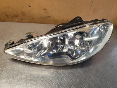 LEFT FRONT HEADLIGHT PEUGEOT 206 PHASE 2 9628666880