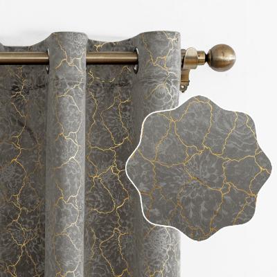 Rideau Occultant Velours Lot De 2, 140x175cm, Rideaux Salon Rideau Thermique